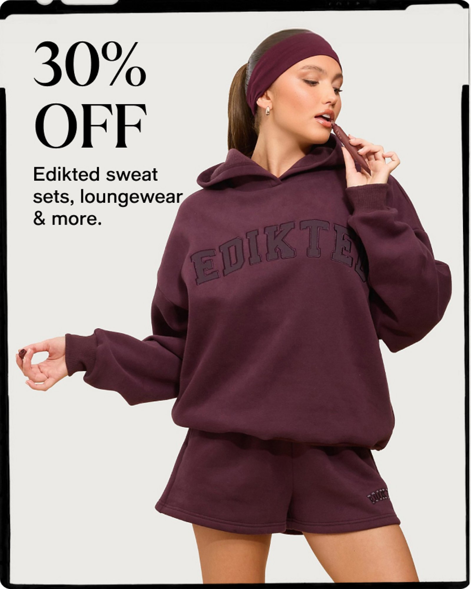 Women-offer-our-top-deals-30%-off-edikted-sweatsets-loungewear-more