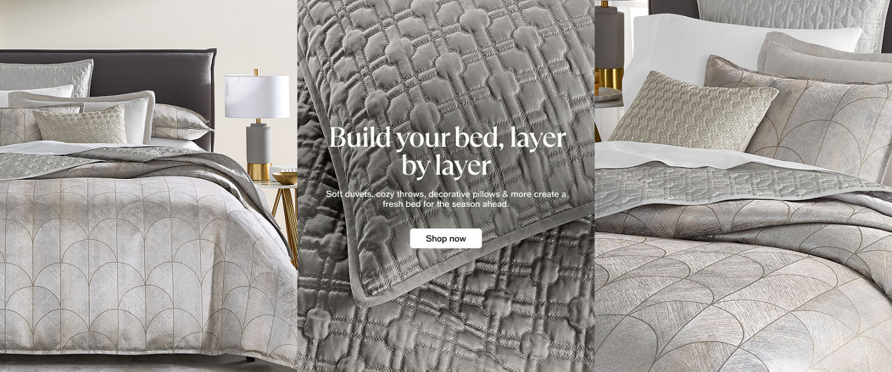 Build your bed, layer by layer