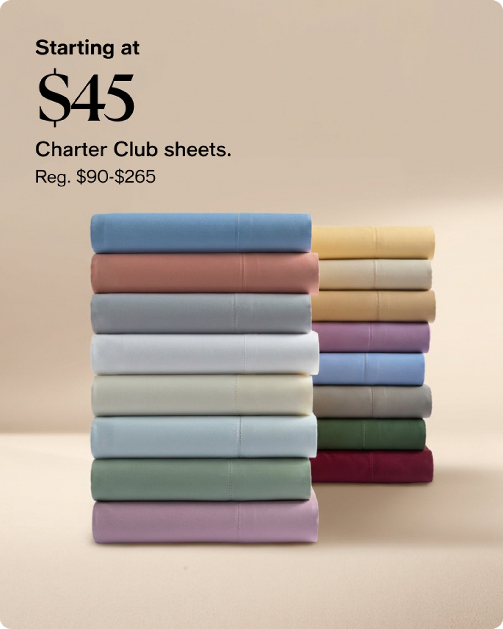 Home-Offercards-Our top deals-Charter club