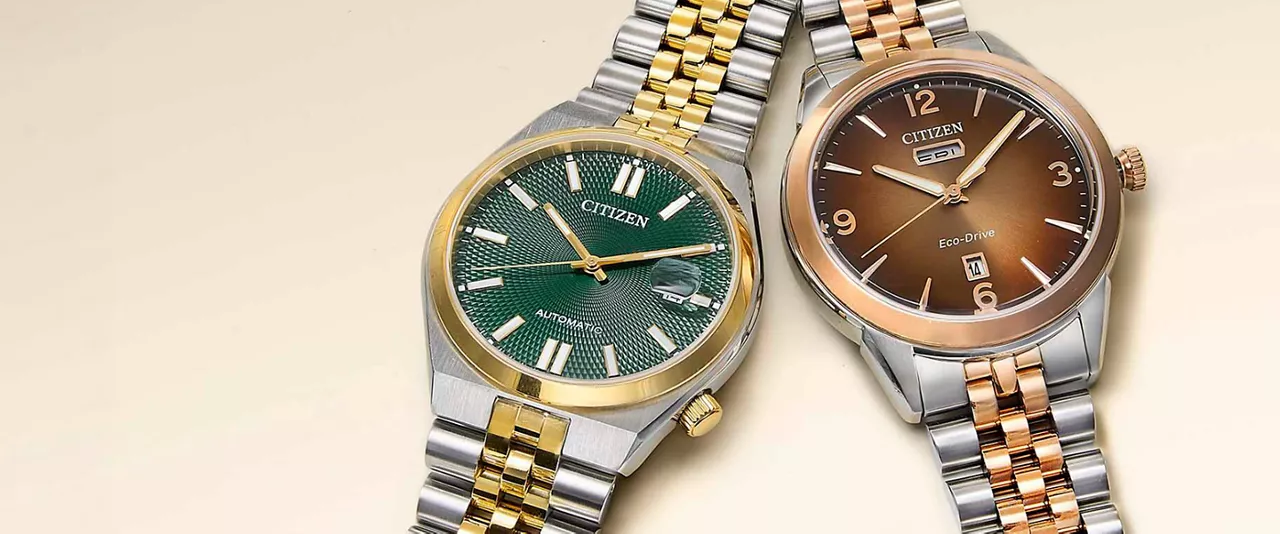 Colorful-dial watches