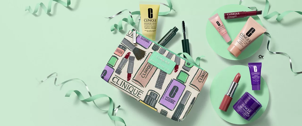 An early access gift  from Clinique 