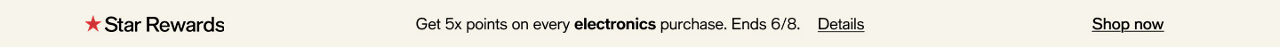 Get 5X Point on electronics