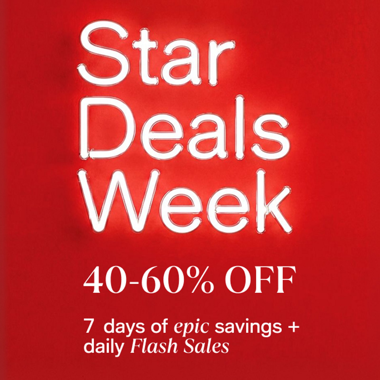 Star Deals Week