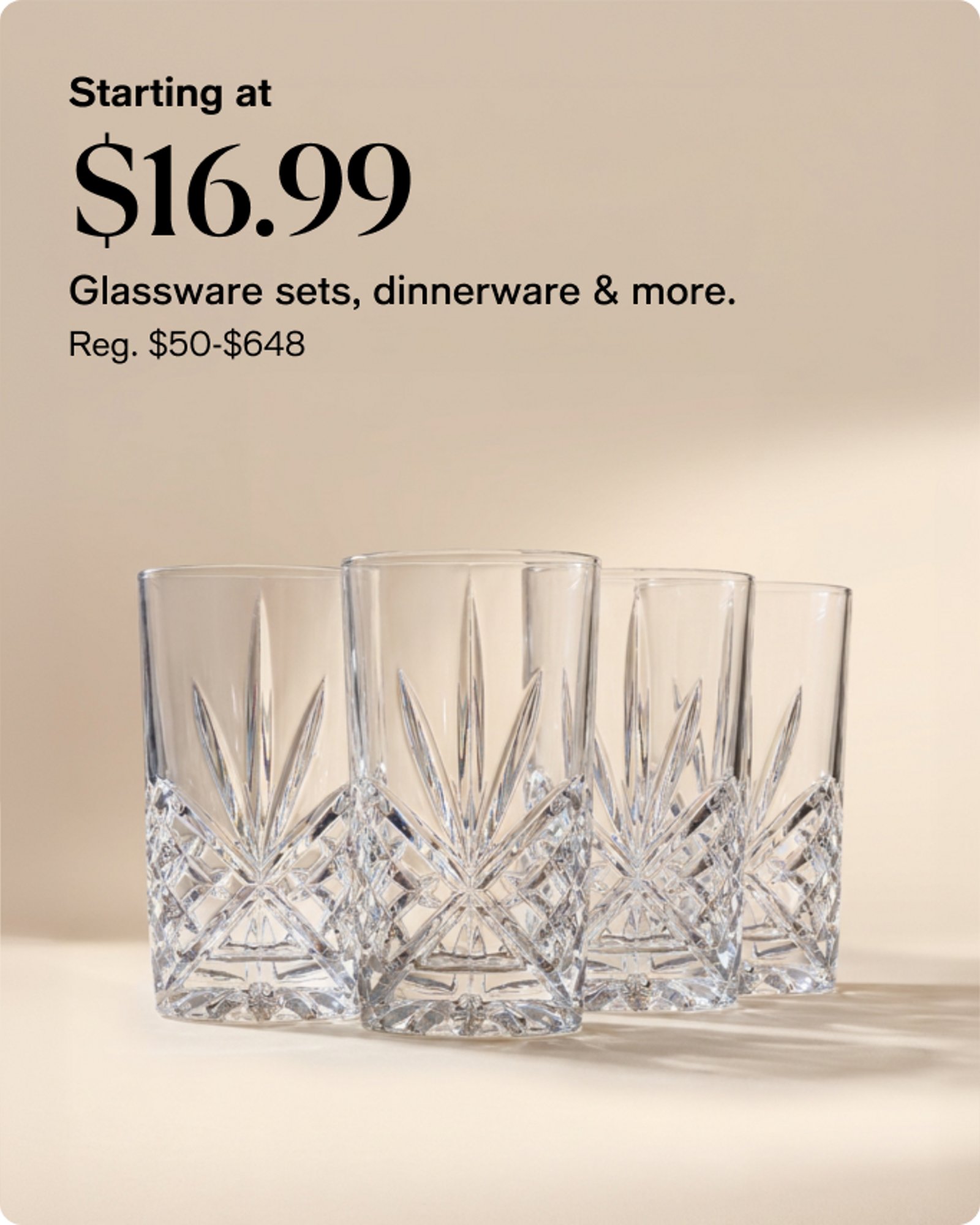 Home-offer-card-starting-at-16.99-glassware-sets-dinnerware-and-more