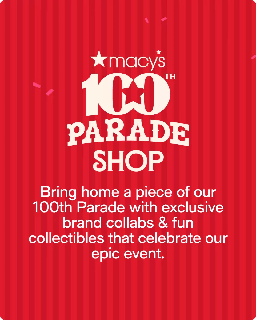 Bring home a piece of our 100th Parade with exclusive brand collabs & fun collectibles that celebrate our epic event.