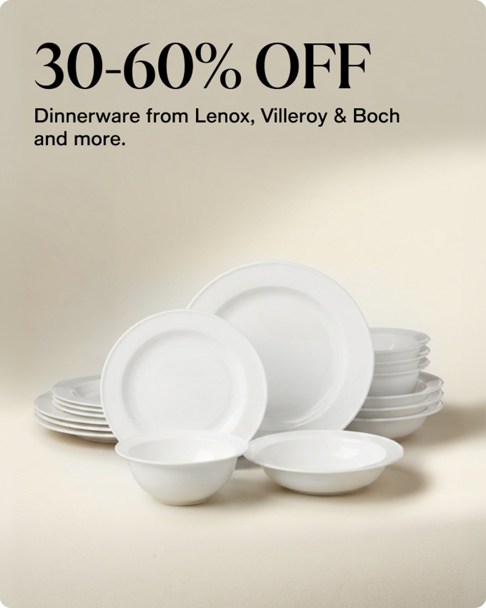 Home-Offercards-Our top deals-Dinnerware
