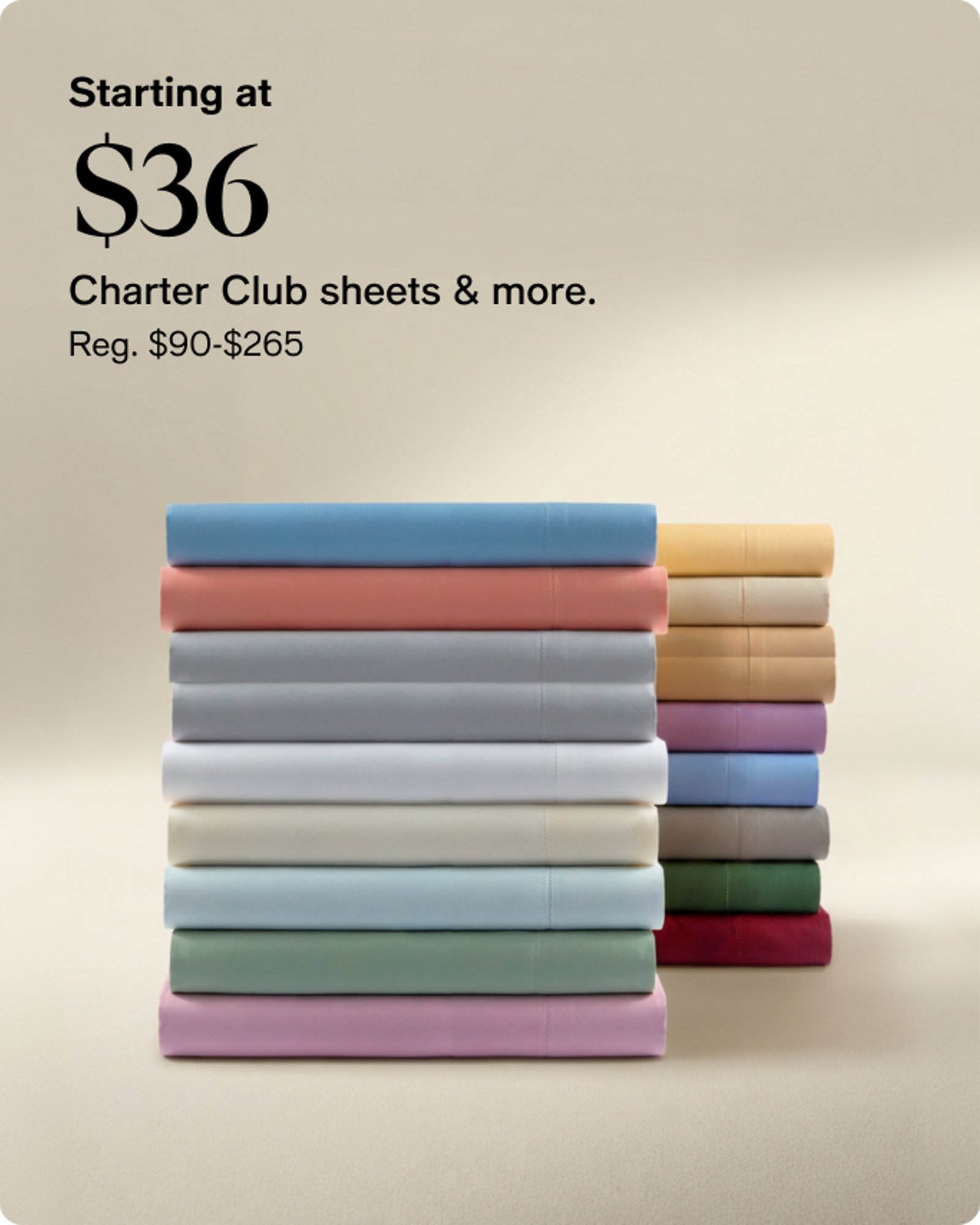 Home-Offercards-Our top deals-charter club