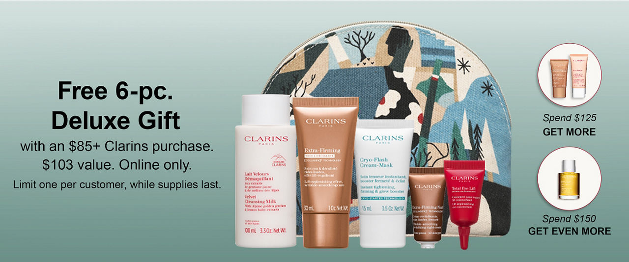 Clarins banner