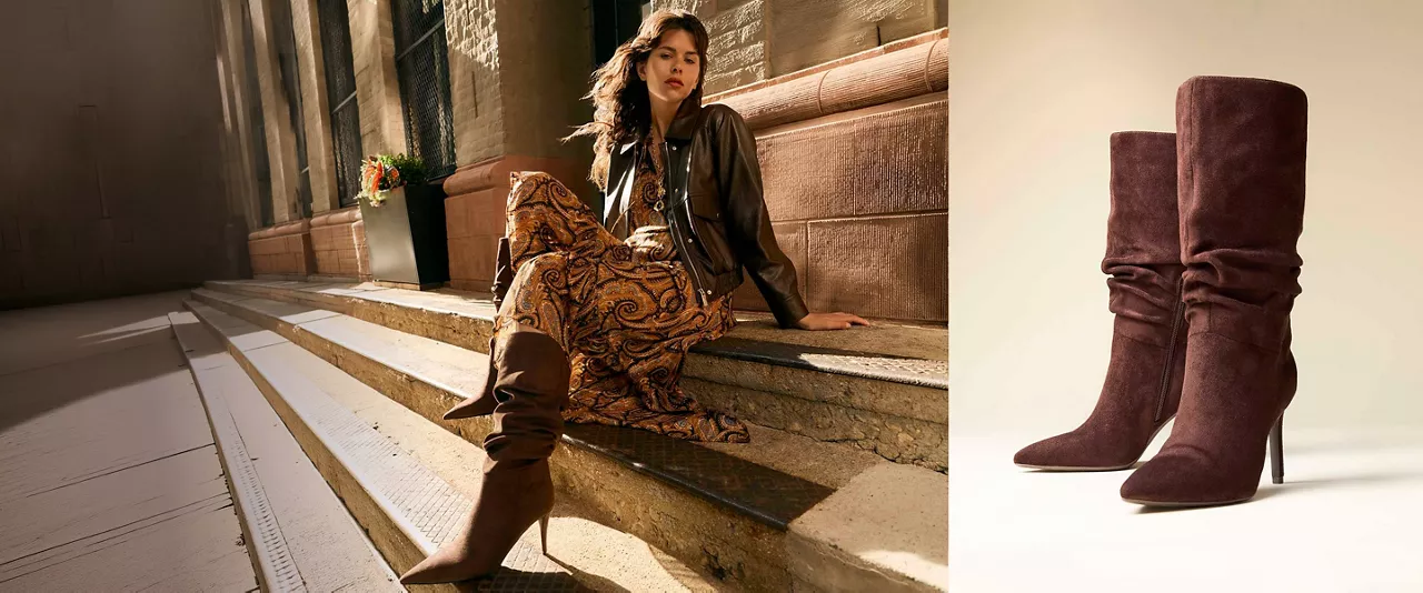 Slouchy boots