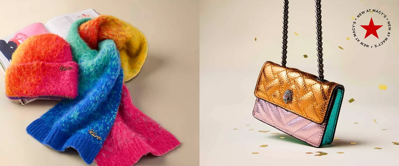 Eye-catching handbags & accessories