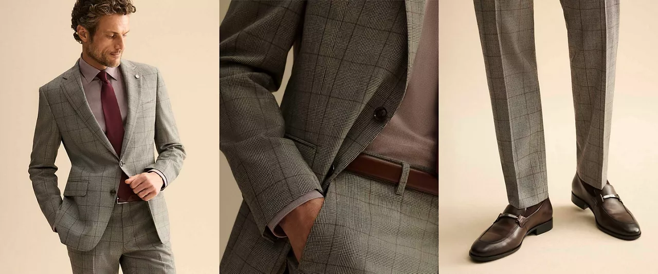 Patterned suits