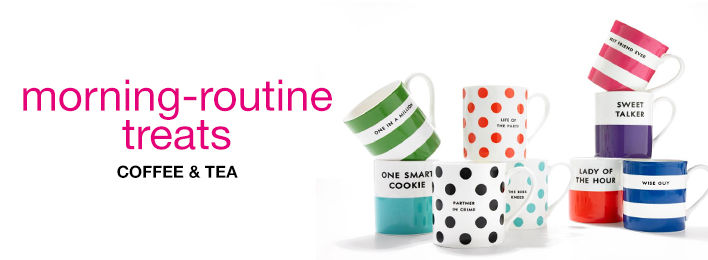 Morning-routine treats, Coffee and Tea