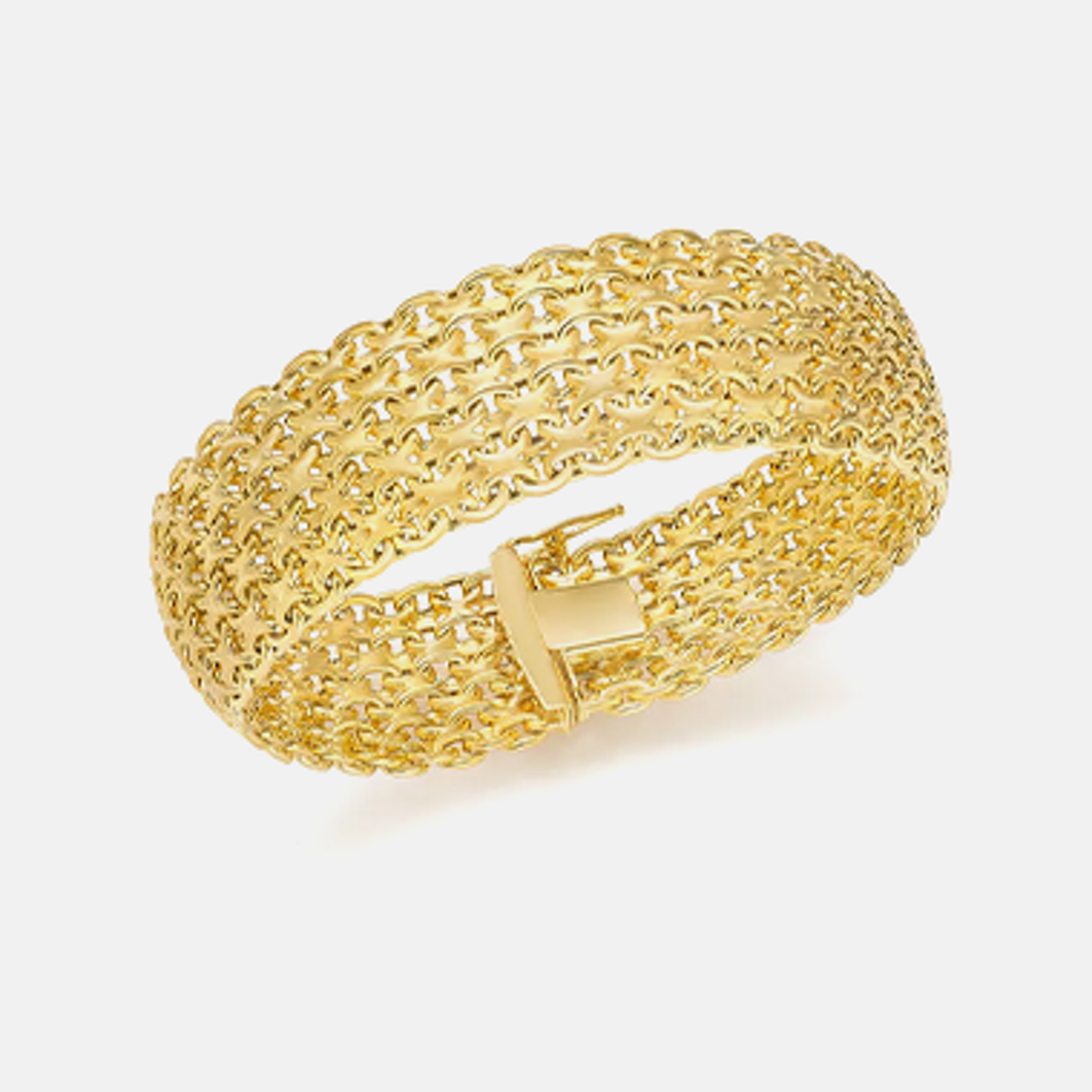 Michael Kors Jewelery Yellow Gold Tone Stretch Bracelet – D'ore