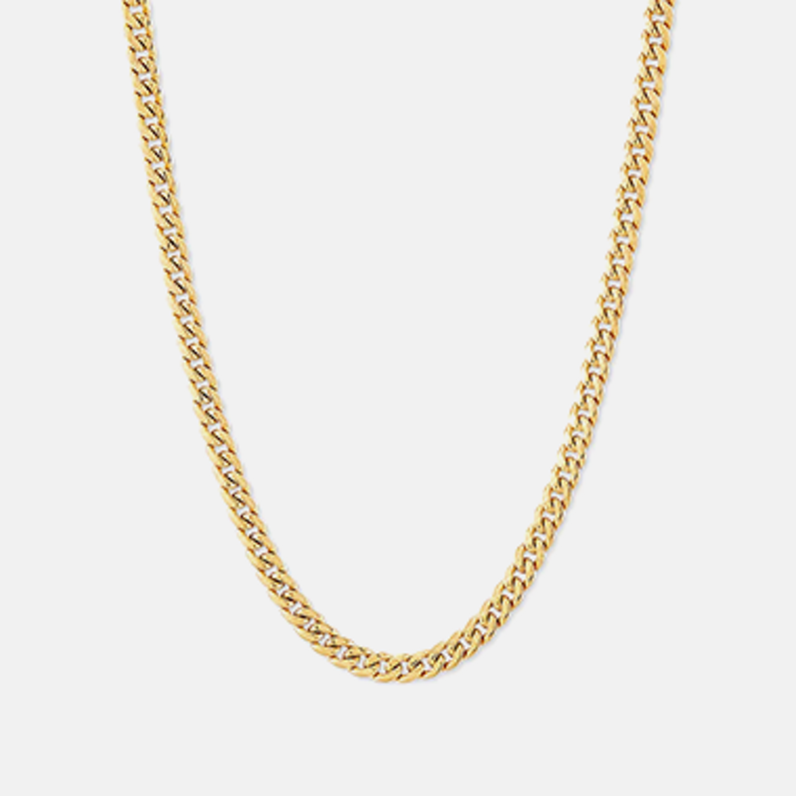 Rope Chain 3mm 18K Gold 18-22 Adjustable