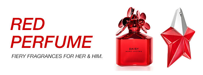 Red best sale bottled perfume