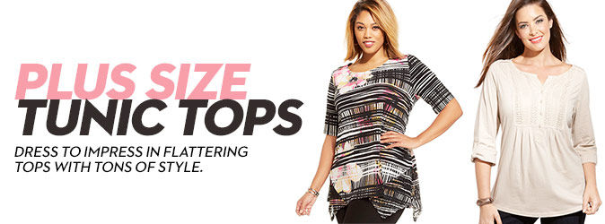 Pink Plus Size Tunic Tops: Shop Plus Size Tunic Tops - Macy's