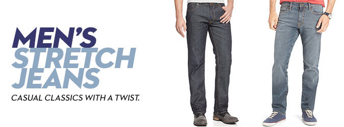 Izod men's best sale stretch jeans