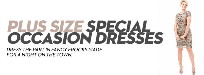 Plus Size Special Occasion Dresses: Shop Plus Size Special