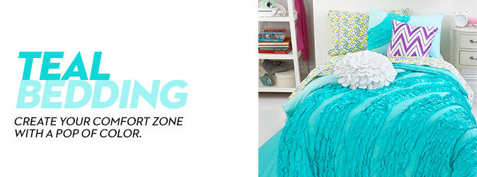 King Teal Bedding - Macy's