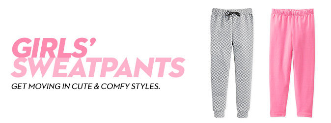 Cute sweatpants for discount girls