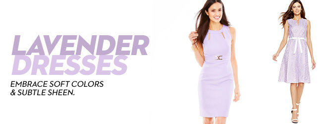 Lavender Dresses: Shop Lavender Dresses - Macy's