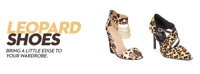 Sam edelman leopard heel on sale shoes