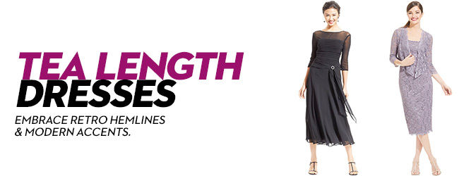 Macys mid cheap length dresses