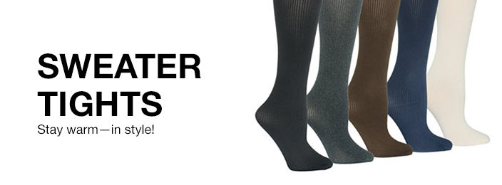 Heat Holders Sweater Tights: Shop Sweater Tights - Macy's