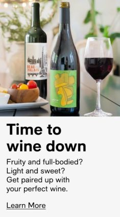 Time to wine down, Fruity and full-bodied? Light and sweet? Get paired up with your perfect wine