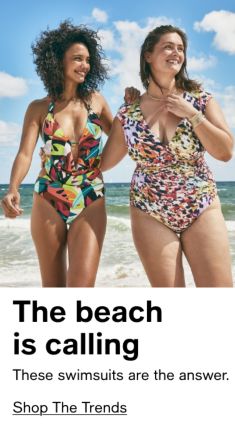 The beach is calling, These swimsuits are the answer, Shop The Trends