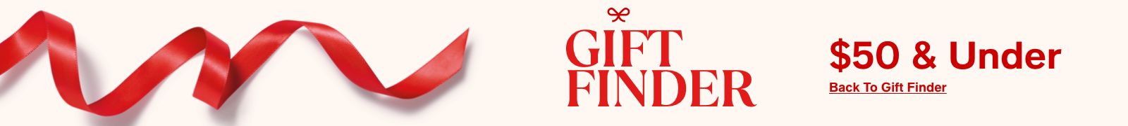 Gift Finder, $50 and Under