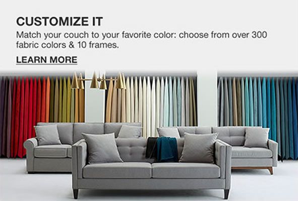 Furniture Macy S Customize It Match Your Couch To Favorite Color Choose From Over 300 Fabric