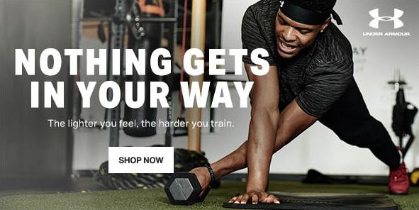 Nothing Gets in Your Way, The lighter you feel, the harder you train, Shop Now