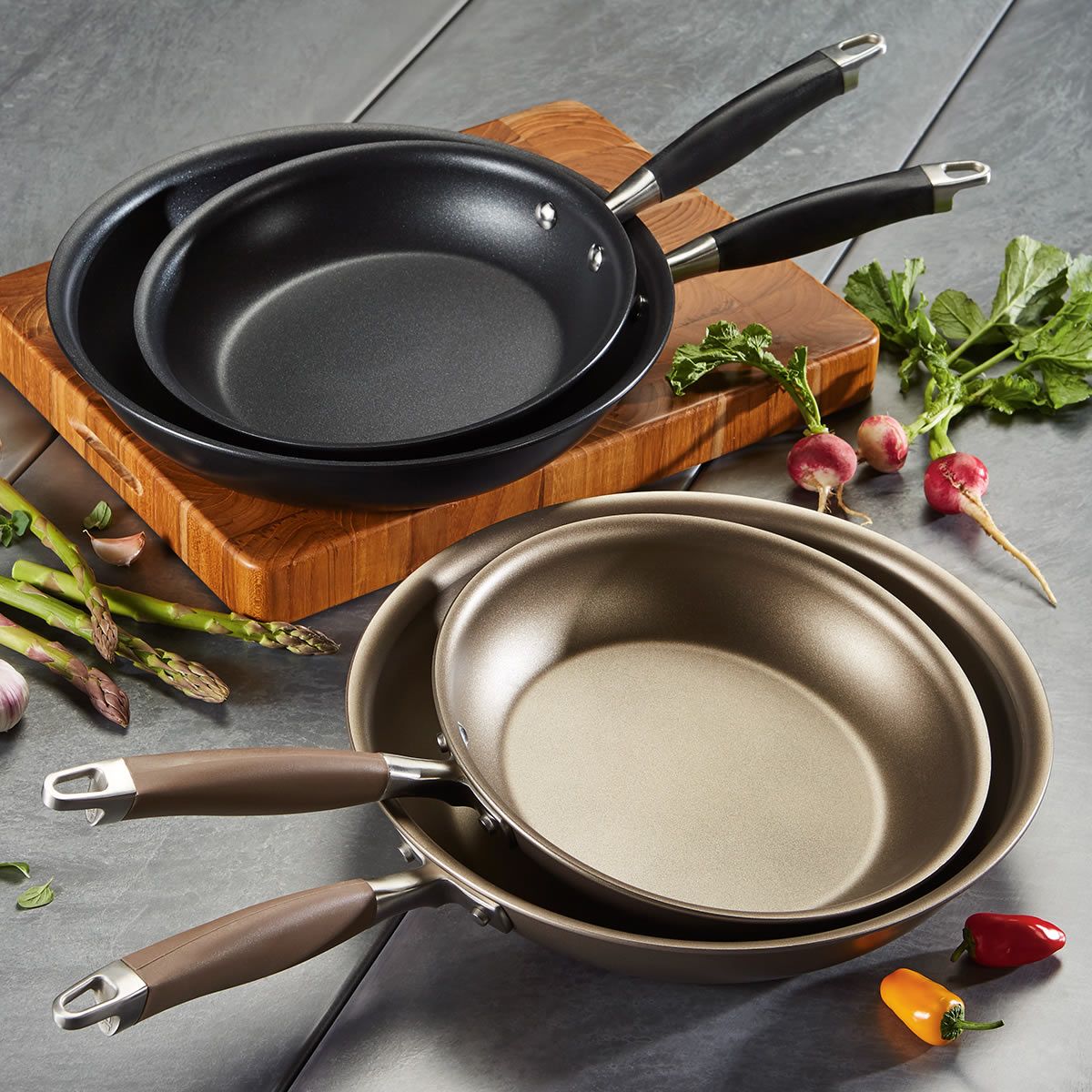 Anolon Advanced Bronze Anolon Cookware, Pans and Pots Macy's