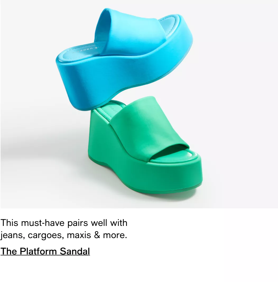 The platform Sandal