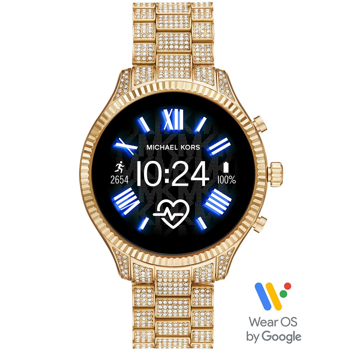 mk black smart watch