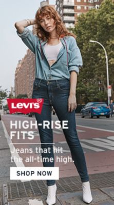 ladies levi high waisted jeans