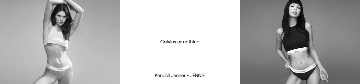 Calvins or nothing, Kendall Jenner + Jennie