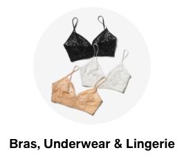 Bras, Underwear & Lingerie