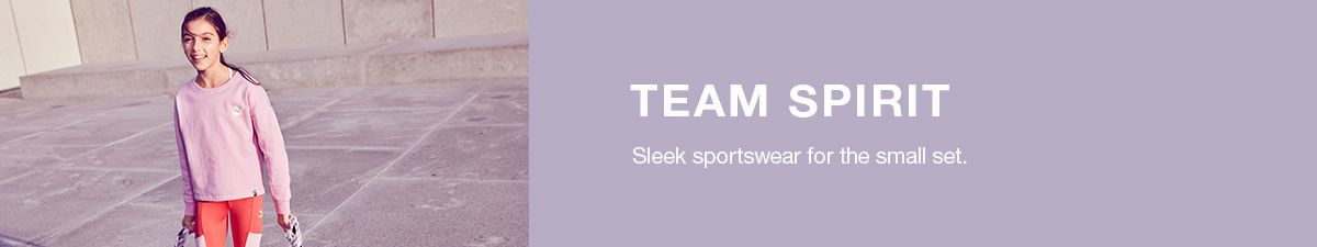 Team Spirit, Sleek sportswear for the small set