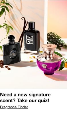 Need a new signature scent? Take our quiz! Fragrance Finder