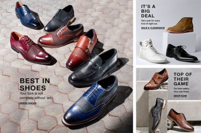 macy's men's shoes clearance