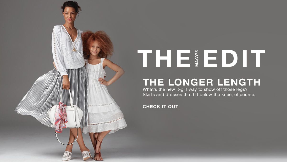 Macy S Fashion Clothing Accessories Official Site Macys Com The Macy S Edit Longer Length What New It Girl Way To