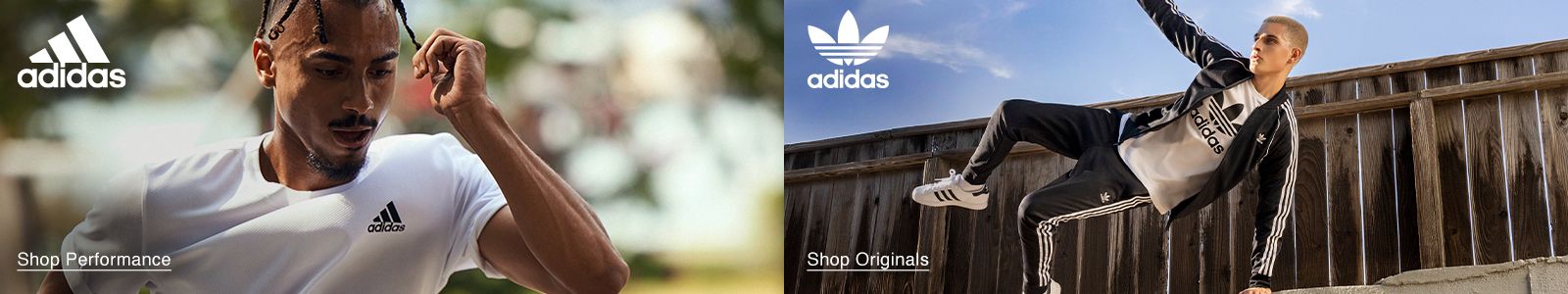 Adidas, Shop Performance, Shop Originals