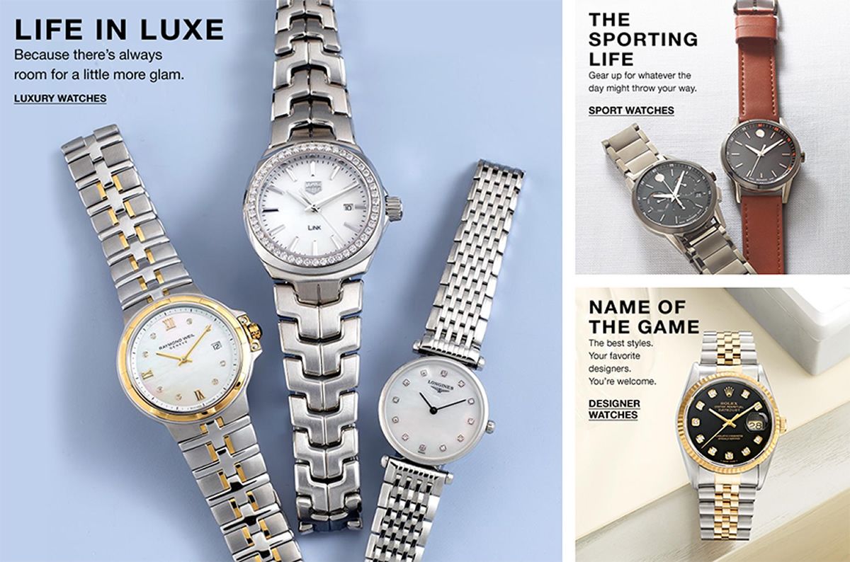 Watches For Men and Women - Macy's
