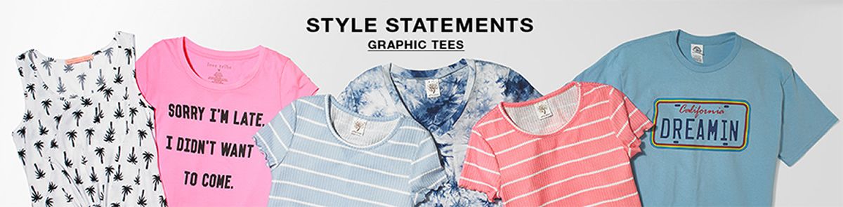 Style Statements, Graphic Tees