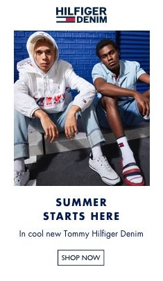 Tommy Hilfiger Denim, Summer Starts Here, Shiop Now
