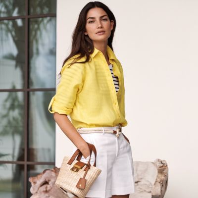 macy's ralph lauren women's blouses