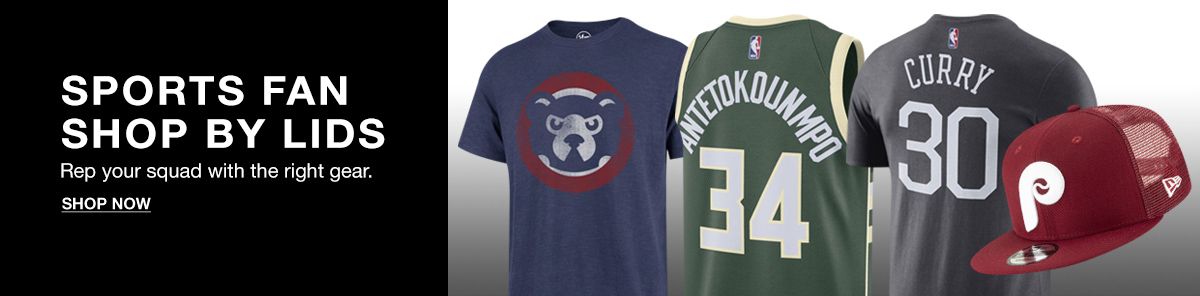 Sports Fan Shop by Lids, Rep your sqaud with the right gear, Shop Now