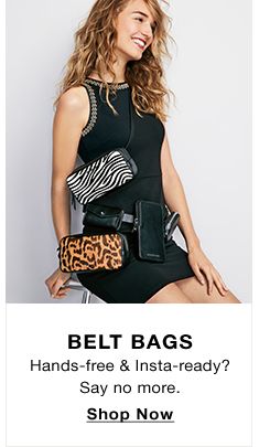 Belt Bags, Hands-free and Insta-ready? Say no more, Shop Now